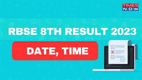 rajresults.nic.in 2023 8th class|RBSE 8th Result 2023 Live: Rajasthan Class 8 .